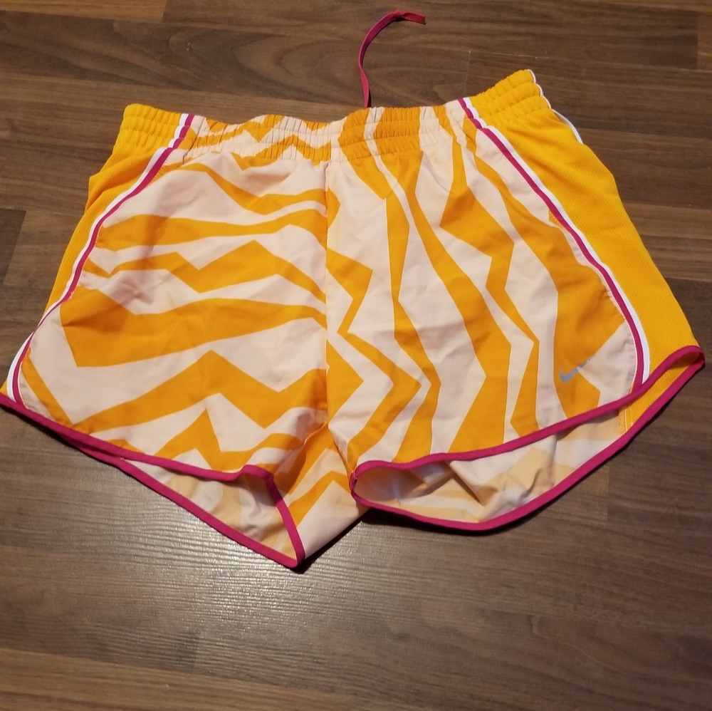 Orange Nike Shorts